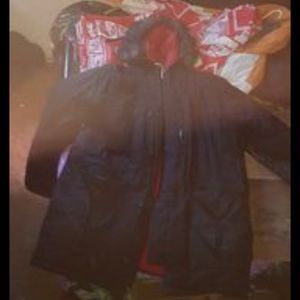 Nike fur hoodie snow jacket